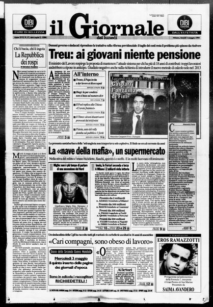 Il giornale del lunedi